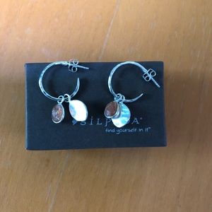 Silpada Sterling silver hoop earrings